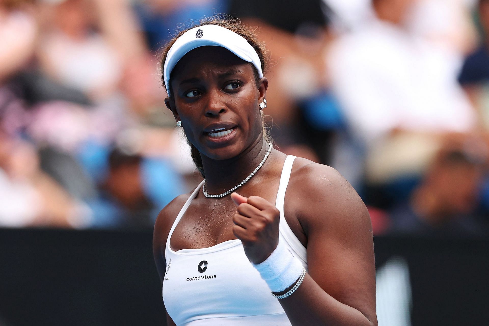 "I’m miles ahead of where I was last year" Sloane Stephens remains