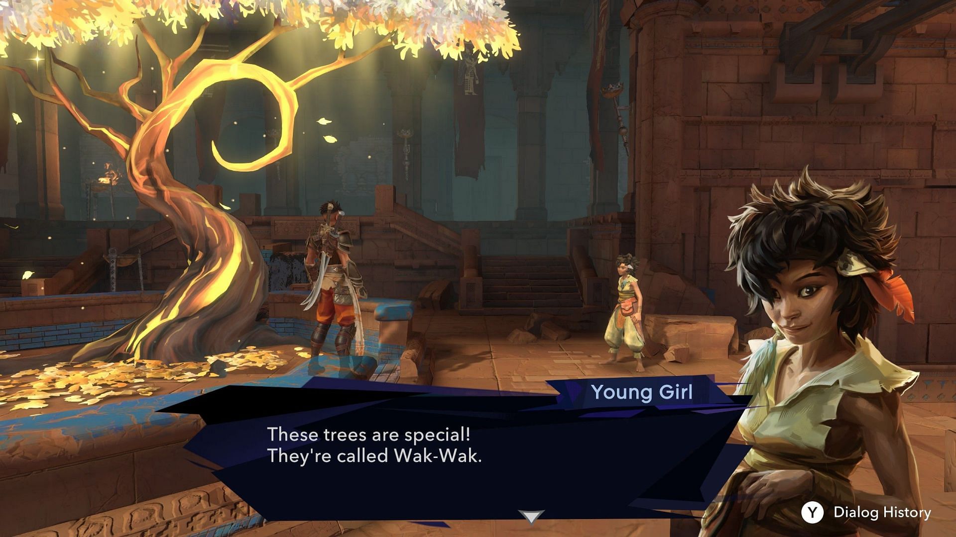 They are special indeed (Screenshot from Prince of Persia The Lost Crown)