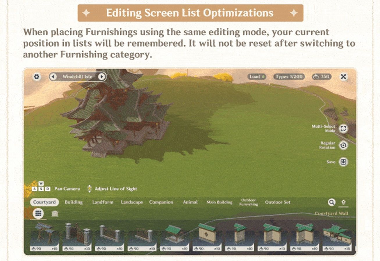 Ending screen optimization (Image via HoYoverse)
