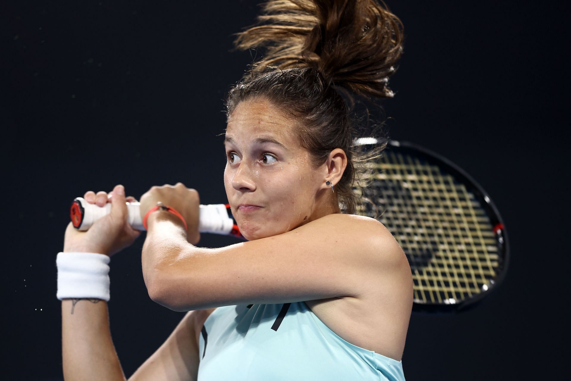 Daria Kasatkina has not had the most success at the Australian Open.