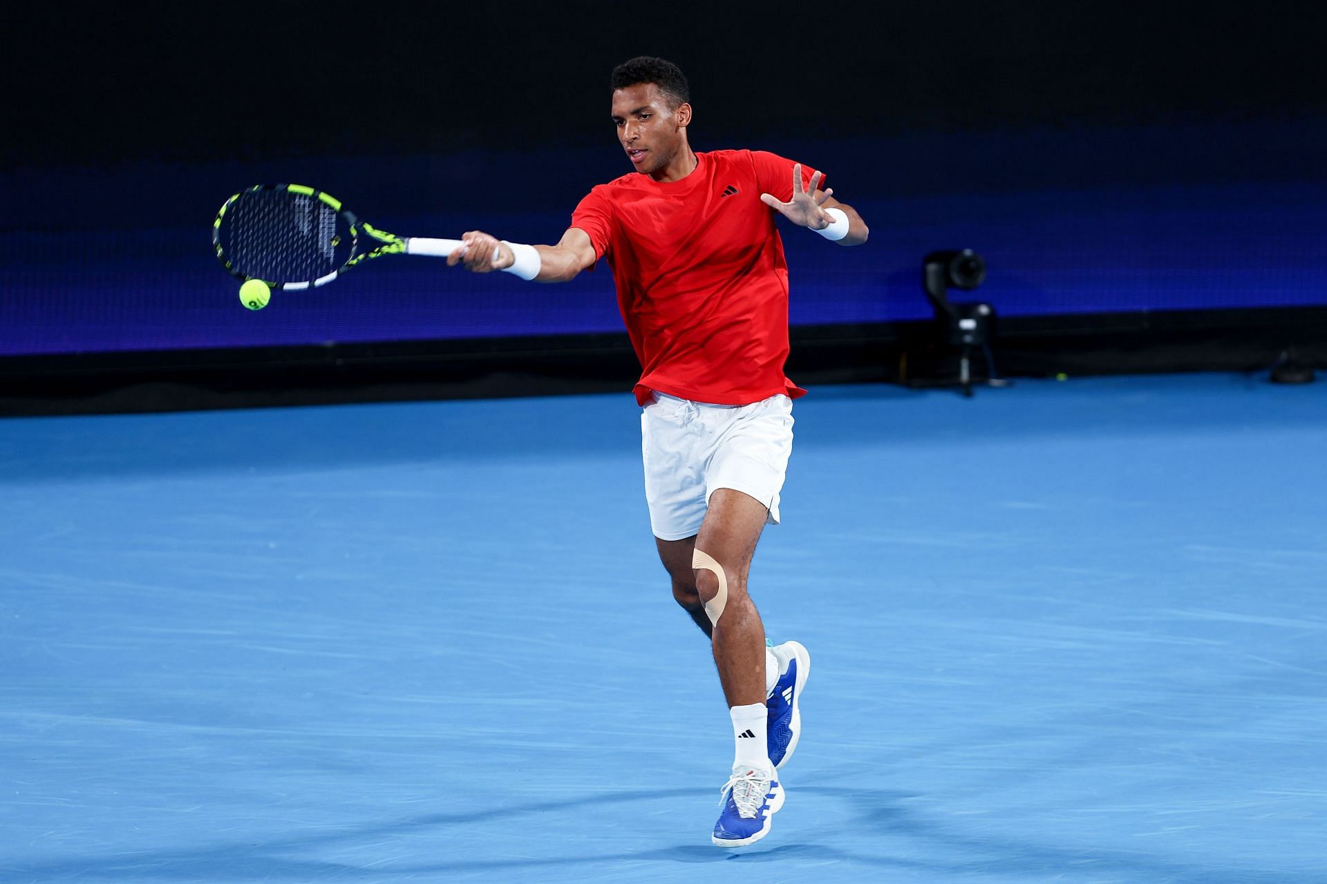 Auger-Aliassime at the 2024 United Cup.