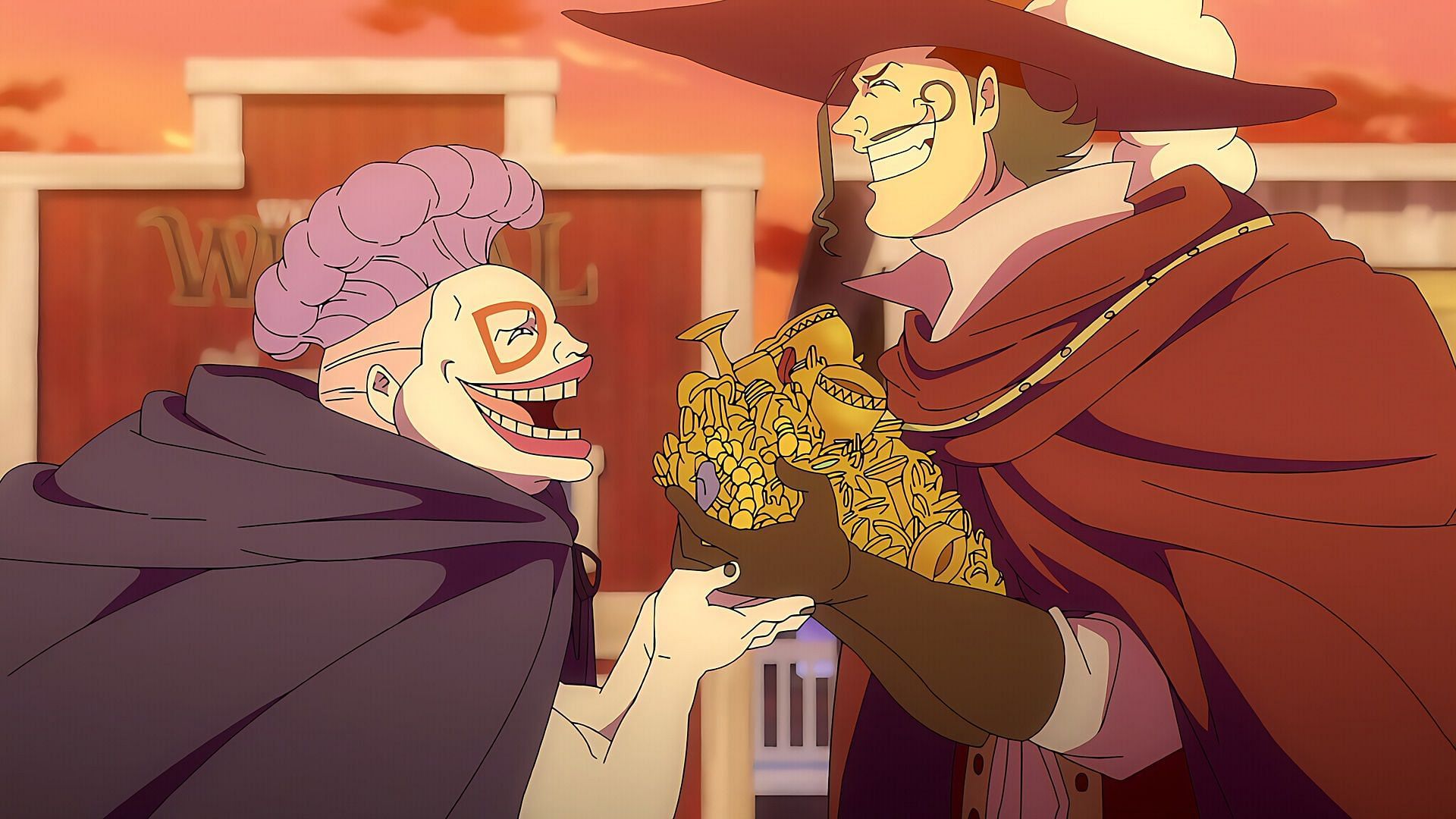 Cyrano and D.R. as seen in the Monsters anime (Image via E&amp;H Production)