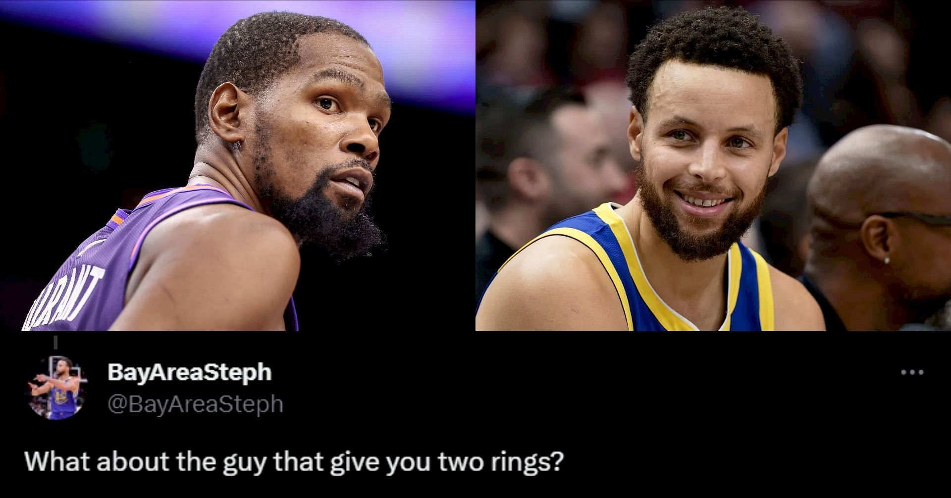 NBA fans roast Kevin Durant for snubbing Steph Curry on Mount Rushmore of bucket-getters since 2000