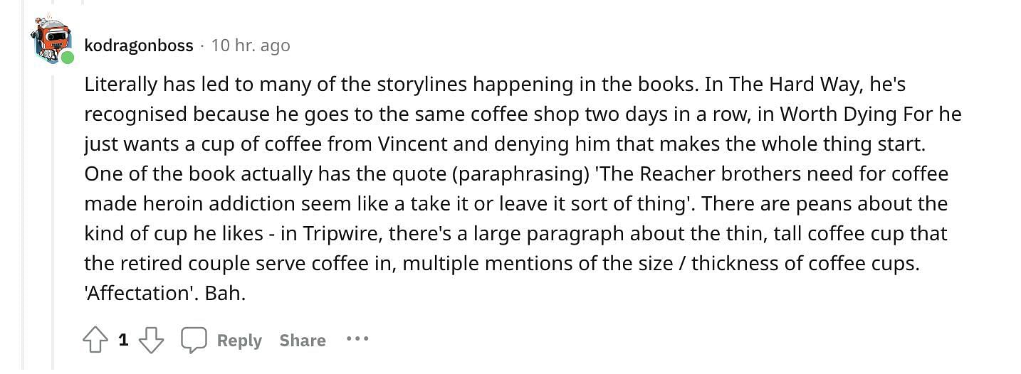 Fans reacting Jack&#039;s portrayal in Reacher season 2 (Image via Reddit/Mish106)