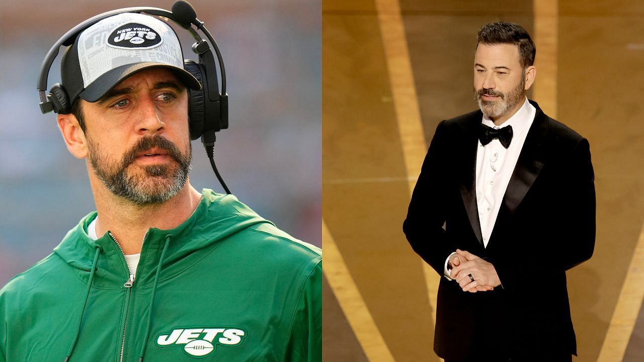 Aaron Rodgers has beef with Jimmy Kimmel