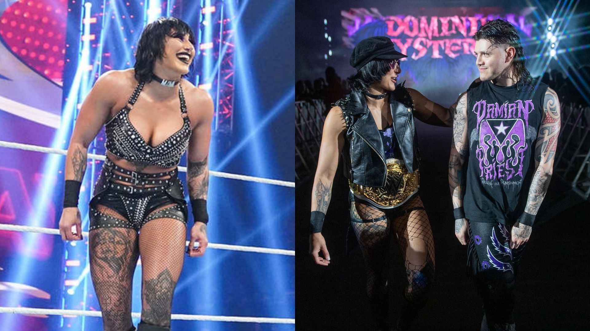 Rhea Ripley and Dominik Mysterio are Judgment Day stablemates