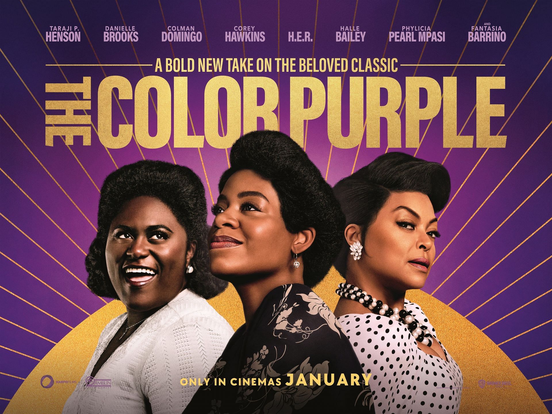 The Color Purple has been made available on 2 platforms. (Image via Warner Bros.)