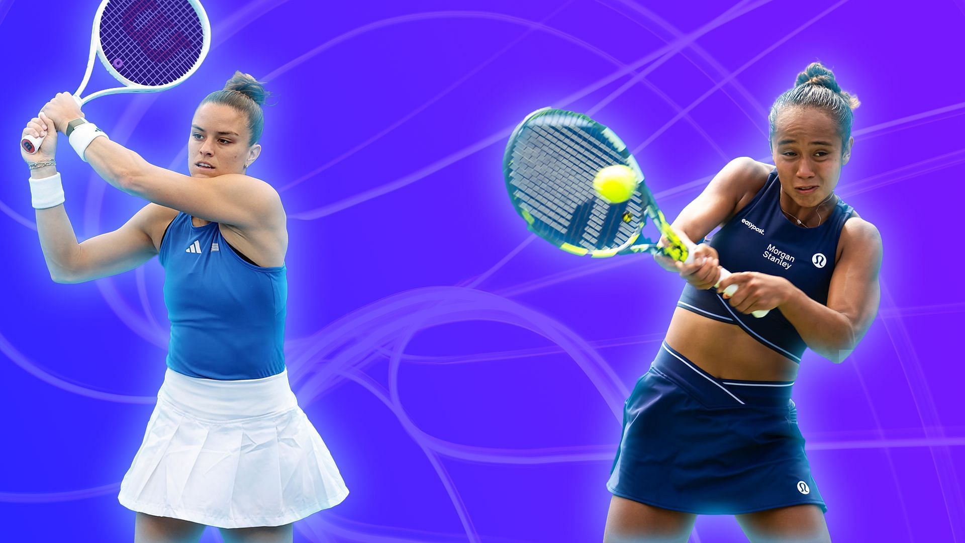 Maria Sakkari vs Leylah Fernandez is one of the group stage matches at the 2024 United Cup.