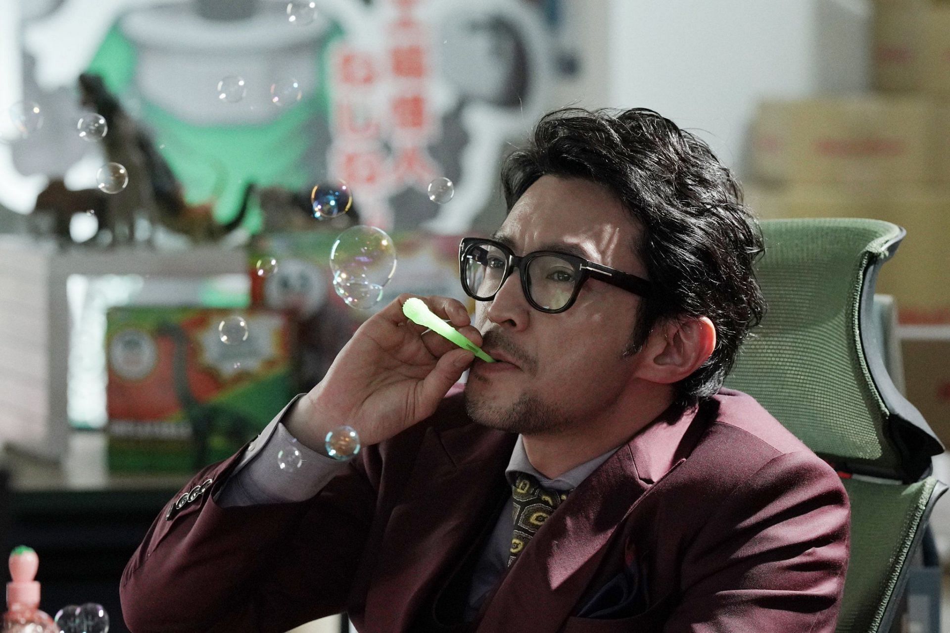 Kenjiro Tsuda, as seen in My Home Hero live action film (Image via Warner Bros.)