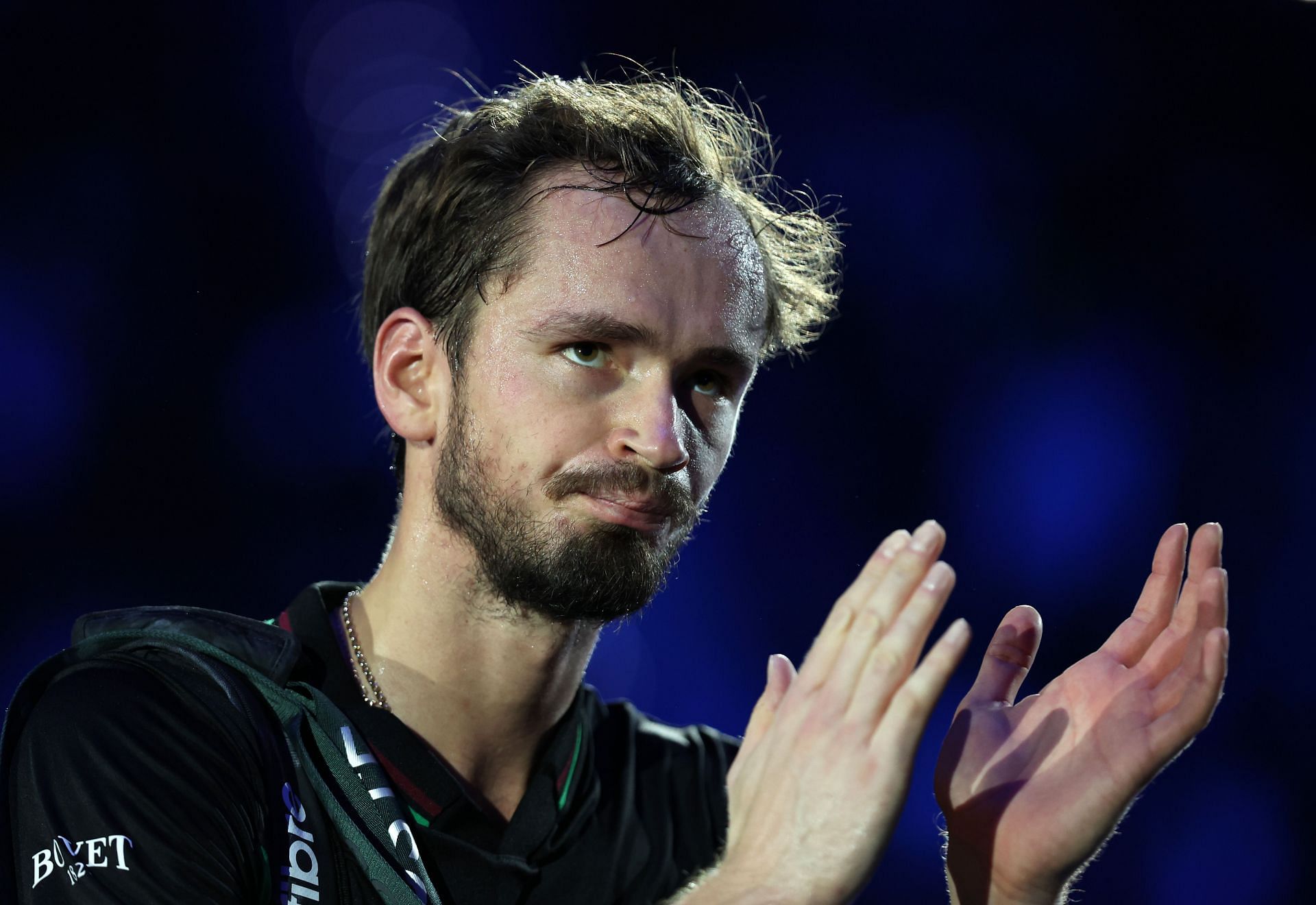 Daniil Medvedev at the 2023 Nitto ATP Finals