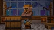 Fishermen favor selling their catches, but will offer up fishing rods as well (Image via Mojang)