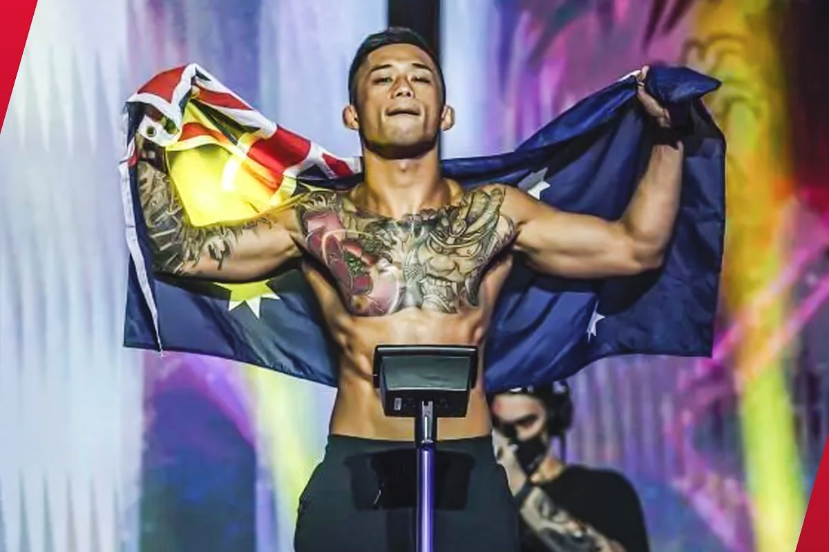 Martin Nguyen during the official weigh ins | Image credit: ONE Championship
