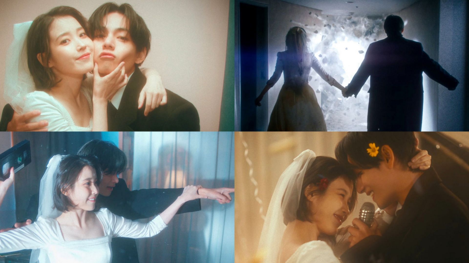 Featuring Kim Taehyung and IU (Image via IU/YouTube)