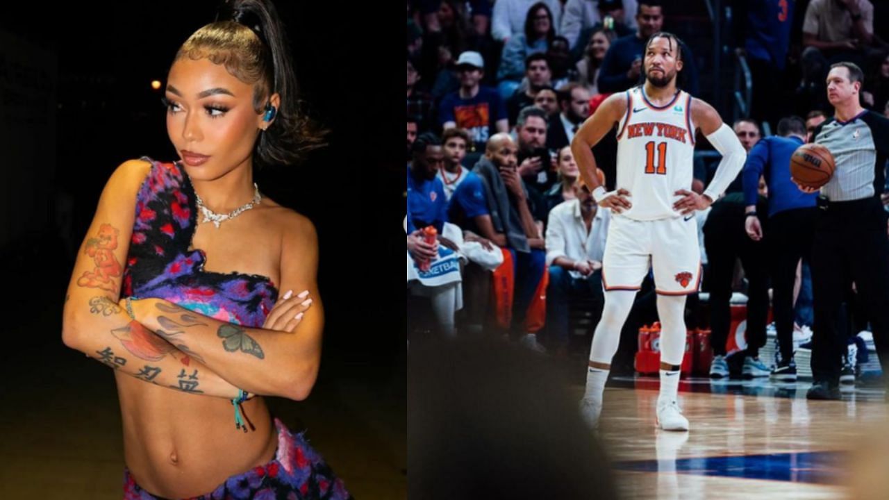 Court side baddie effect is real: Knicks fans hilariously insinuate Jalen  Brunson dropped 40-piece after spotting Coi Leray