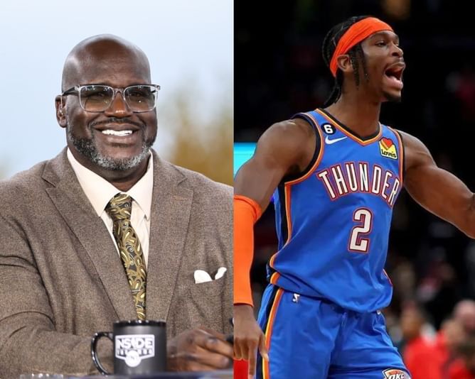 "I’m taking him right now.": Shaquille O'Neal thinks Shai Gilgeous-Alexander is a better guard than Luka Doncic