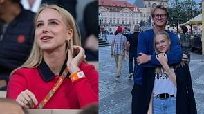 "Be a good one"-Sebastian Korda's girlfriend Ivana Nedved hopes for a successful year; cheers him on during 1st win of 2024 in Adelaide.