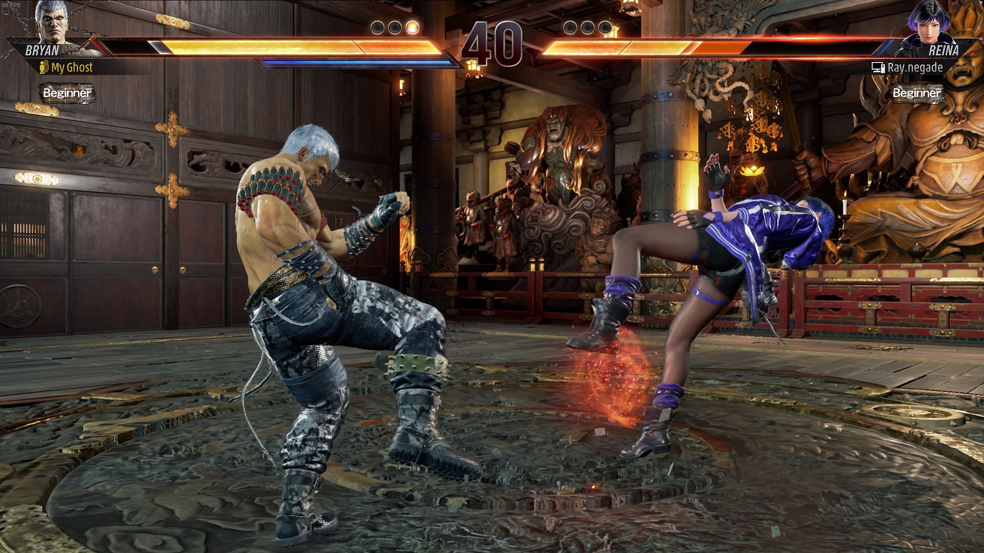 A Ghost AI is the toughest training dummy in Tekken 8 (Image via Bandai Namco)