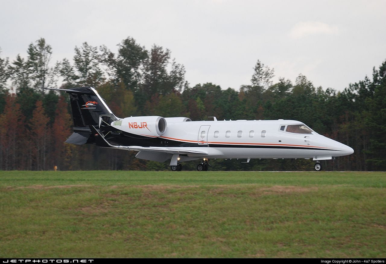 Dale Earnhardt Jr Learjet 60 (Image via JetPhotos)