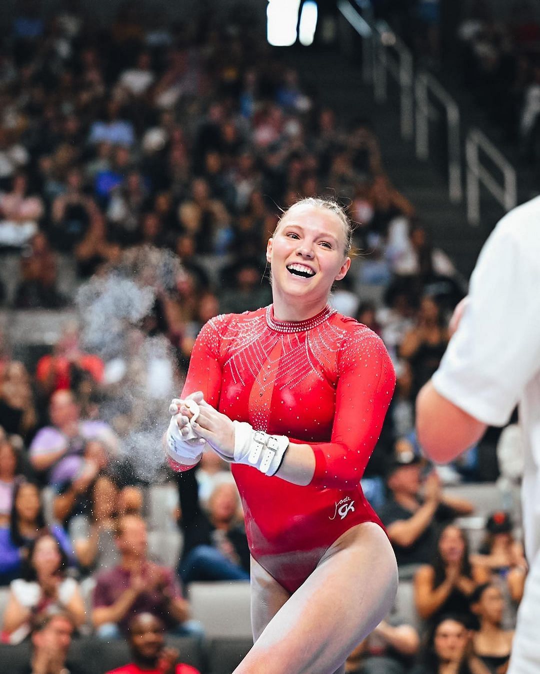 Olympic gold medallist Jade Carey is the top female earner at Oregon State, yet she only has $191K in NIL Deals