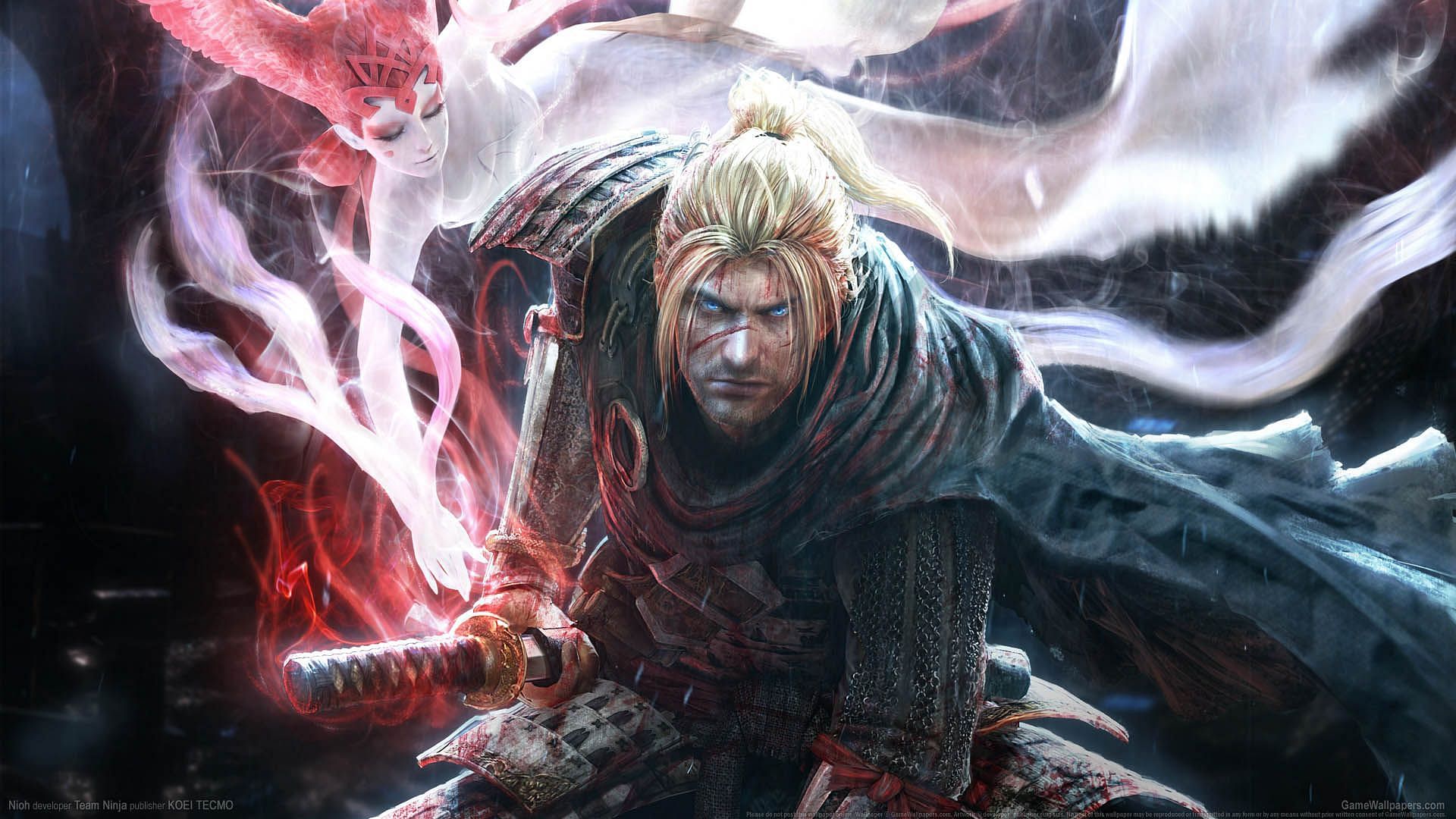 Nioh is another game set in medieval Japan (Image via Team Ninja)