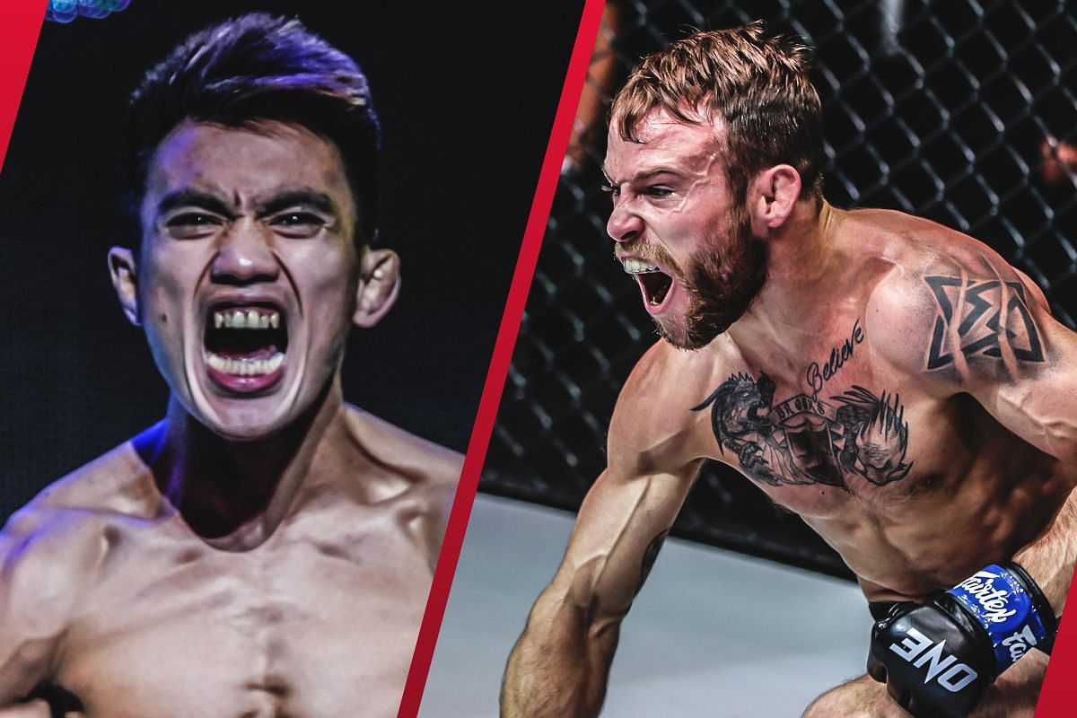 Joshua Pacio (L) and Jarred Brooks (R) | Photo by ONE Championship