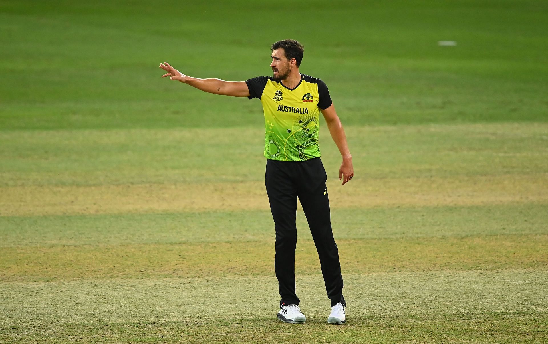 Mitchell Starc in the ICC Men&#039;s T20 World Cup 2021