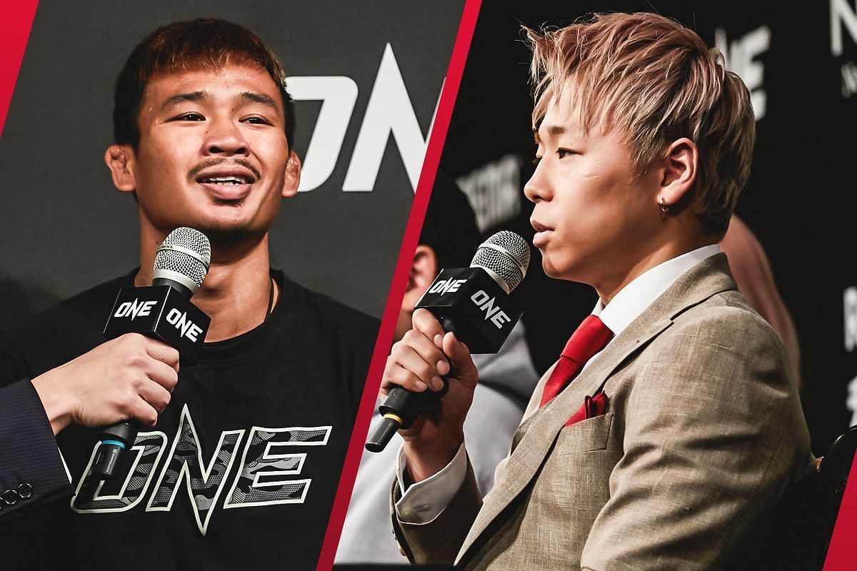 Superlek Kiatmoo9 and Takeru Segawa - Photo by ONE Championship