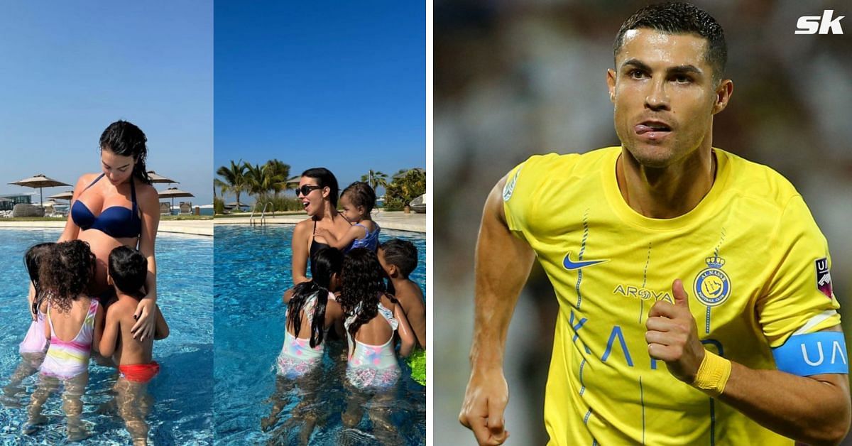 Cristiano Ronaldo and Georgina Rodriguez (via Getty Images)