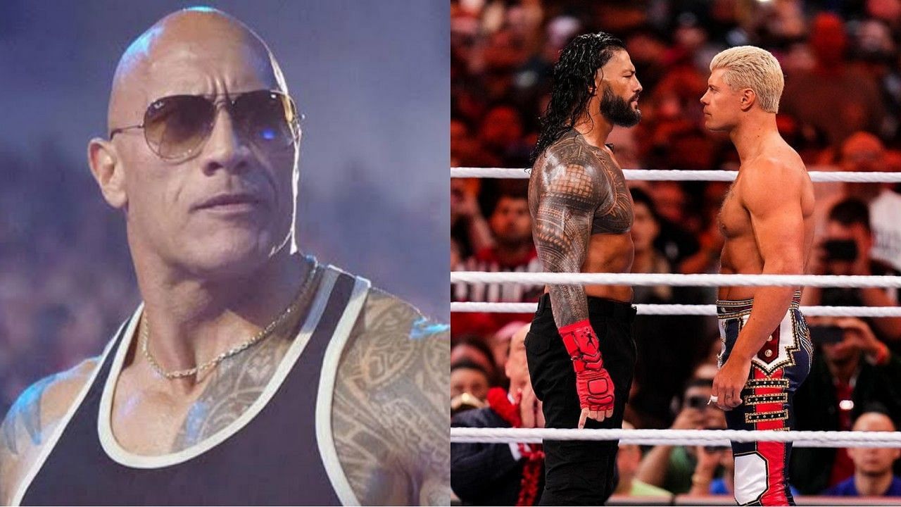 WWE दिग्गज द रॉक, कोडी रोड्स और रोमन रेंस 