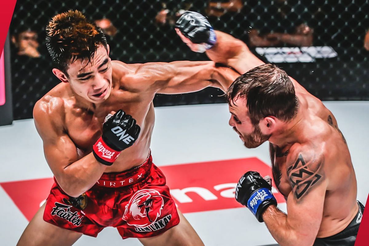 Joshua Pacio and Jarred Brooks - Photo by ONE Championship