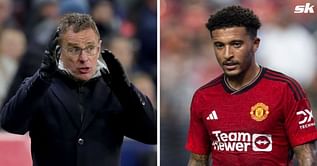 "Was set and did well under me" - Ex-Manchester United boss Ralf Rangnick admits he had no issues with Jadon Sancho during his time with club