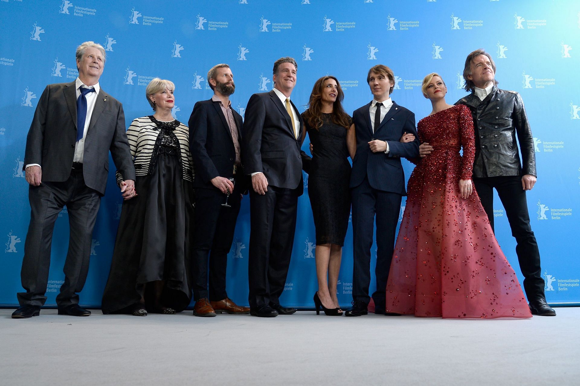 Ledbetter (second from left) attended the 65th Berlinale International Film Festival (Image via Getty)