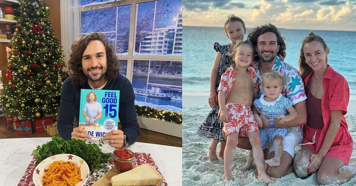 Joe Wicks with family (Image via Instagram/@thebodycoach)