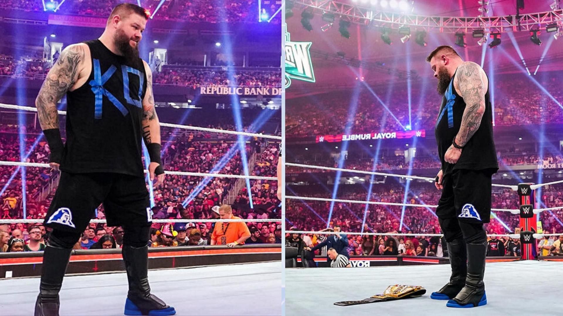 Kevin Owens lost his match at the Royal Rumble.