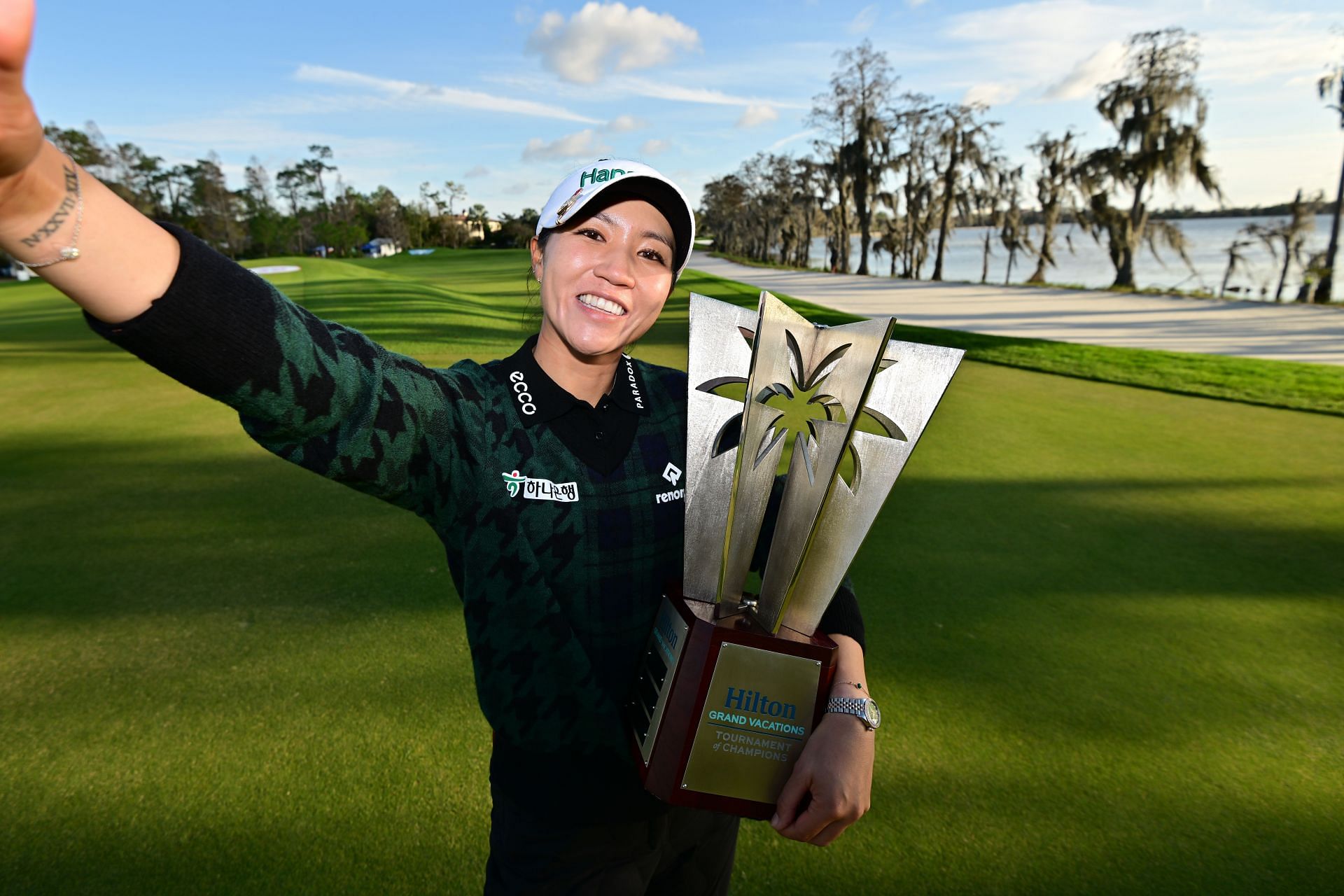 How many LPGA Hall of Fame points did Lydia Ko earn post her 2024