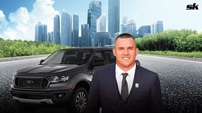 When Angels star Mike Trout's first car $12,465 2000 Ford Ranger went under the hammer with autograph bonus