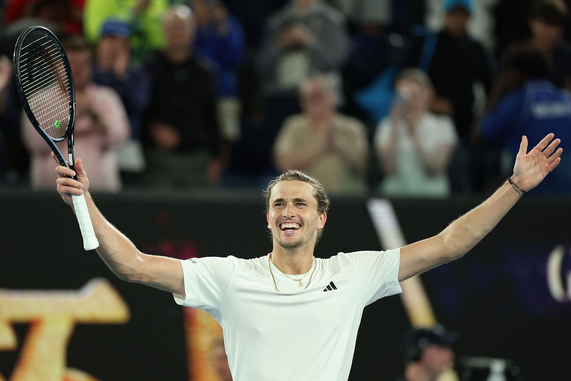 Alexander Zverev at the 2024 Australian Open.