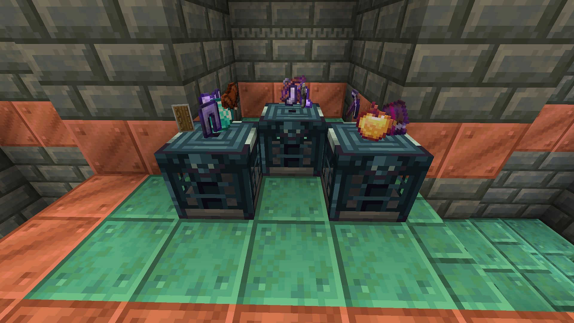 New vault blocks in Minecraft snapshot 24w05a