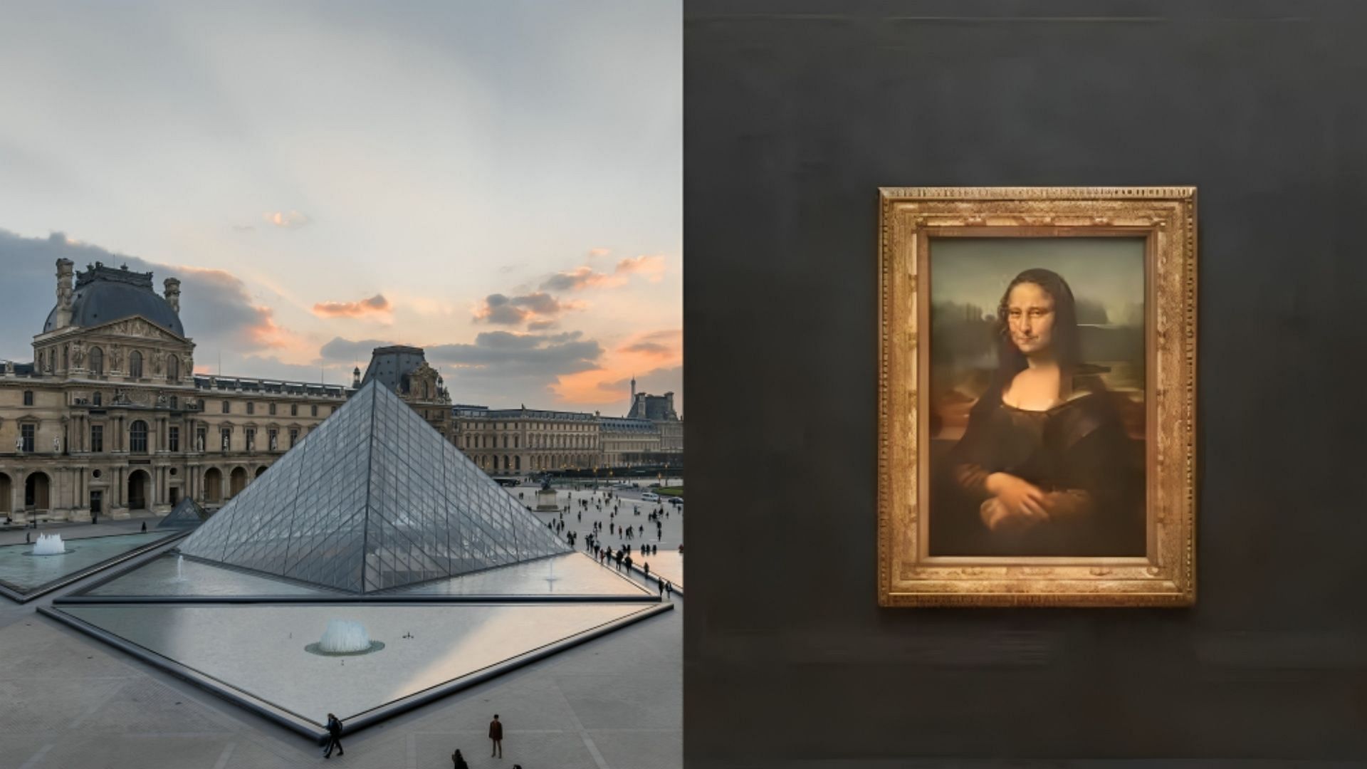 The painting of Mona Lisa is currently in Paris