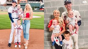 “These two little babies got engaged 10 years ago today” - Freddie Freeman's wife Chelsea jogs down memory lane through a heartwarming throwback snap