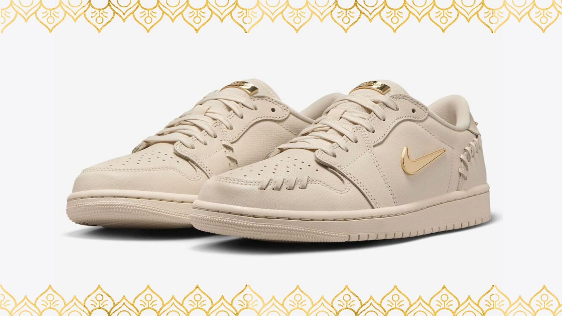 Air Jordan 1 Low Method of Make sneakers (Image via YouTube/@inboxtogo)