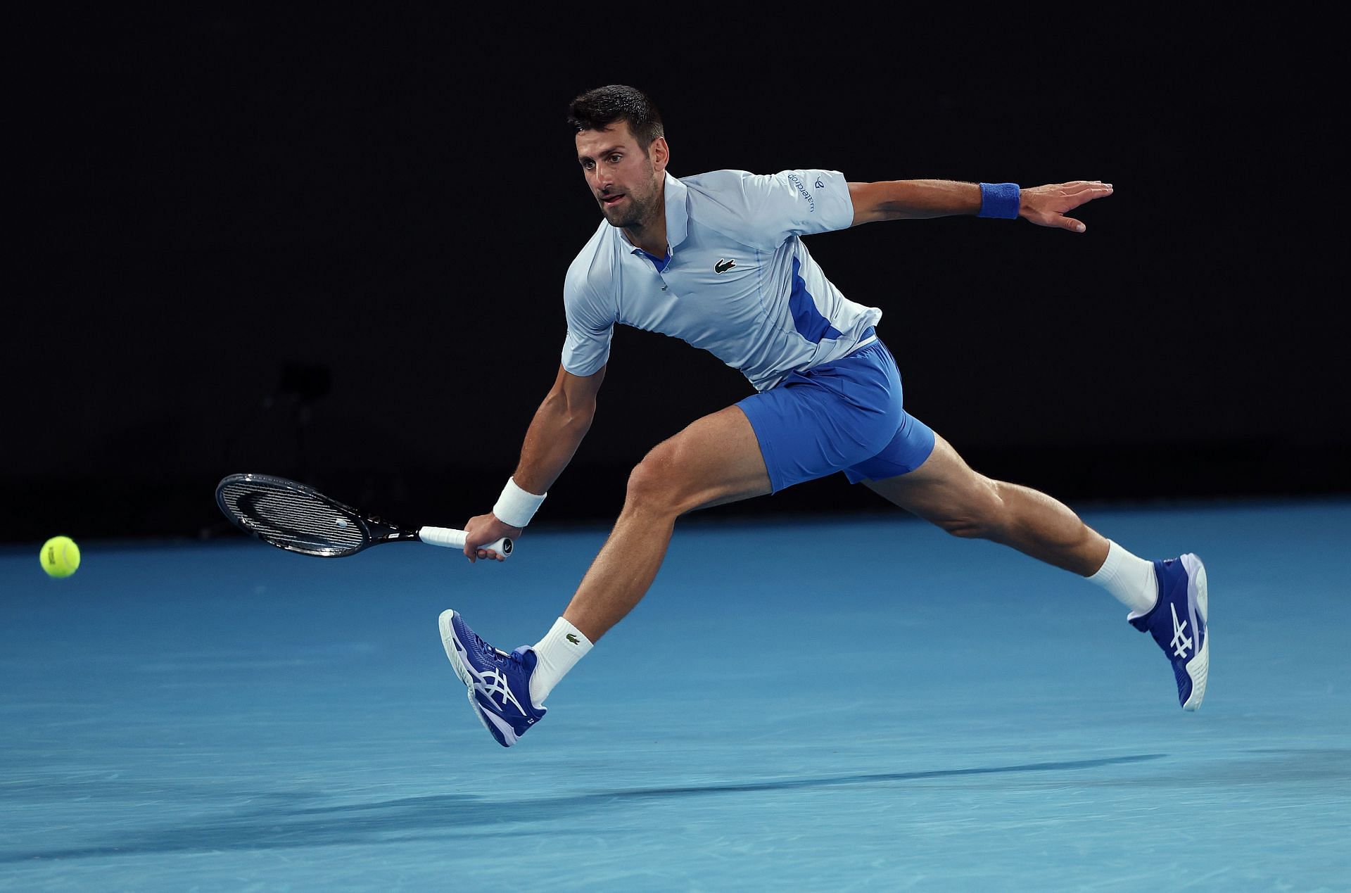 Novak Djokovic led the top seeds including Carlos Alcaraz and Daniil Medvedev into the Australian Open - quarterfinals.