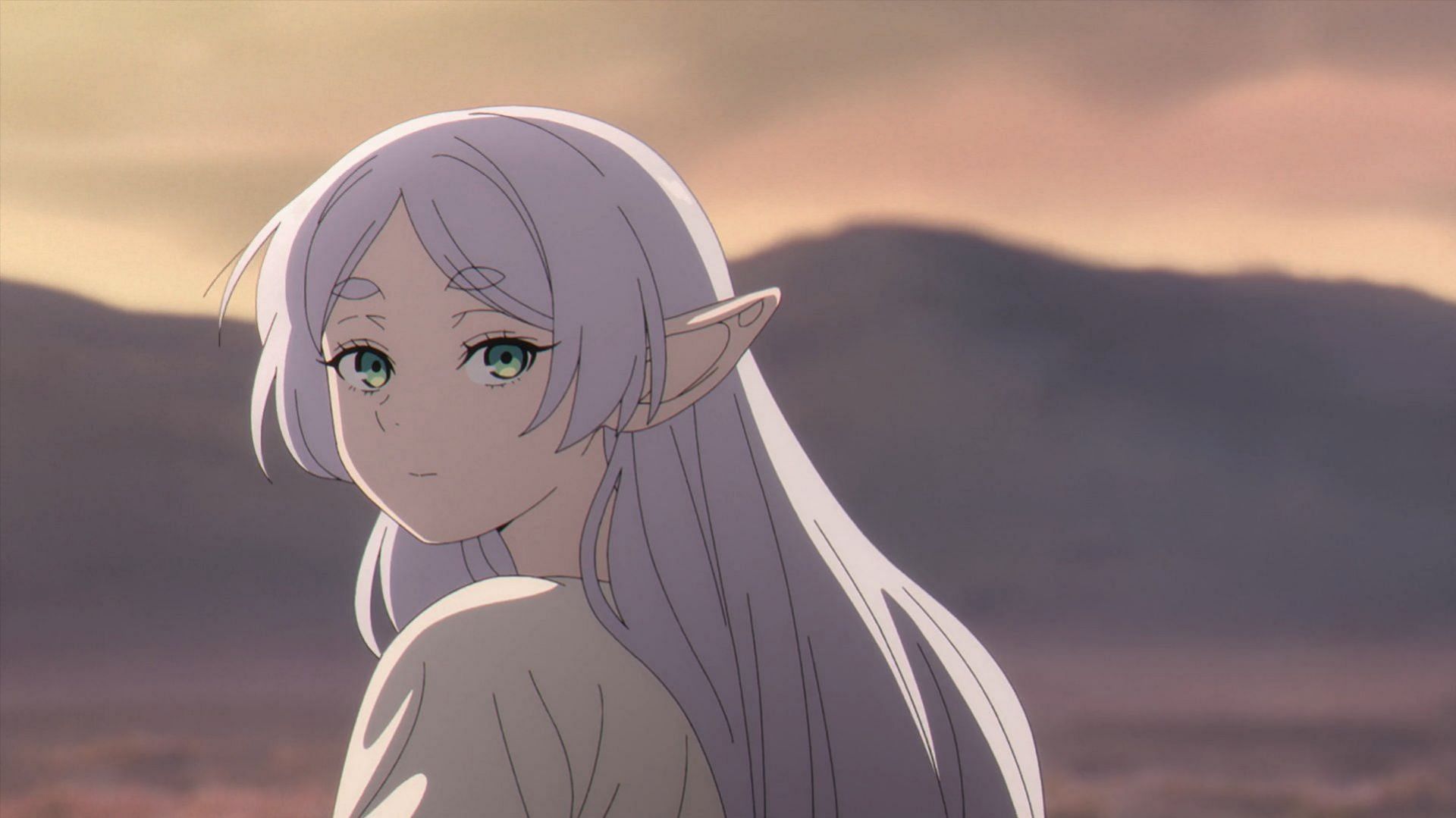 The elven mage, as seen in the anime (Image via Madhouse Studios)