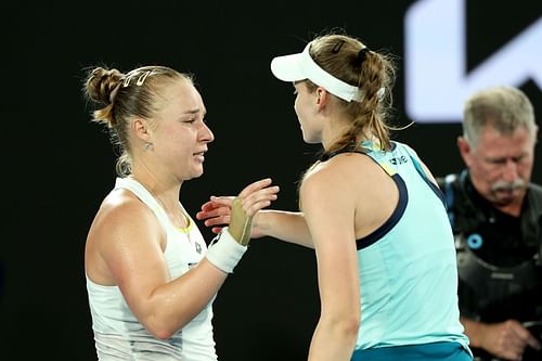 Anna Blinkova got the better of Elena Rybakina at the 2024 Australian Open.