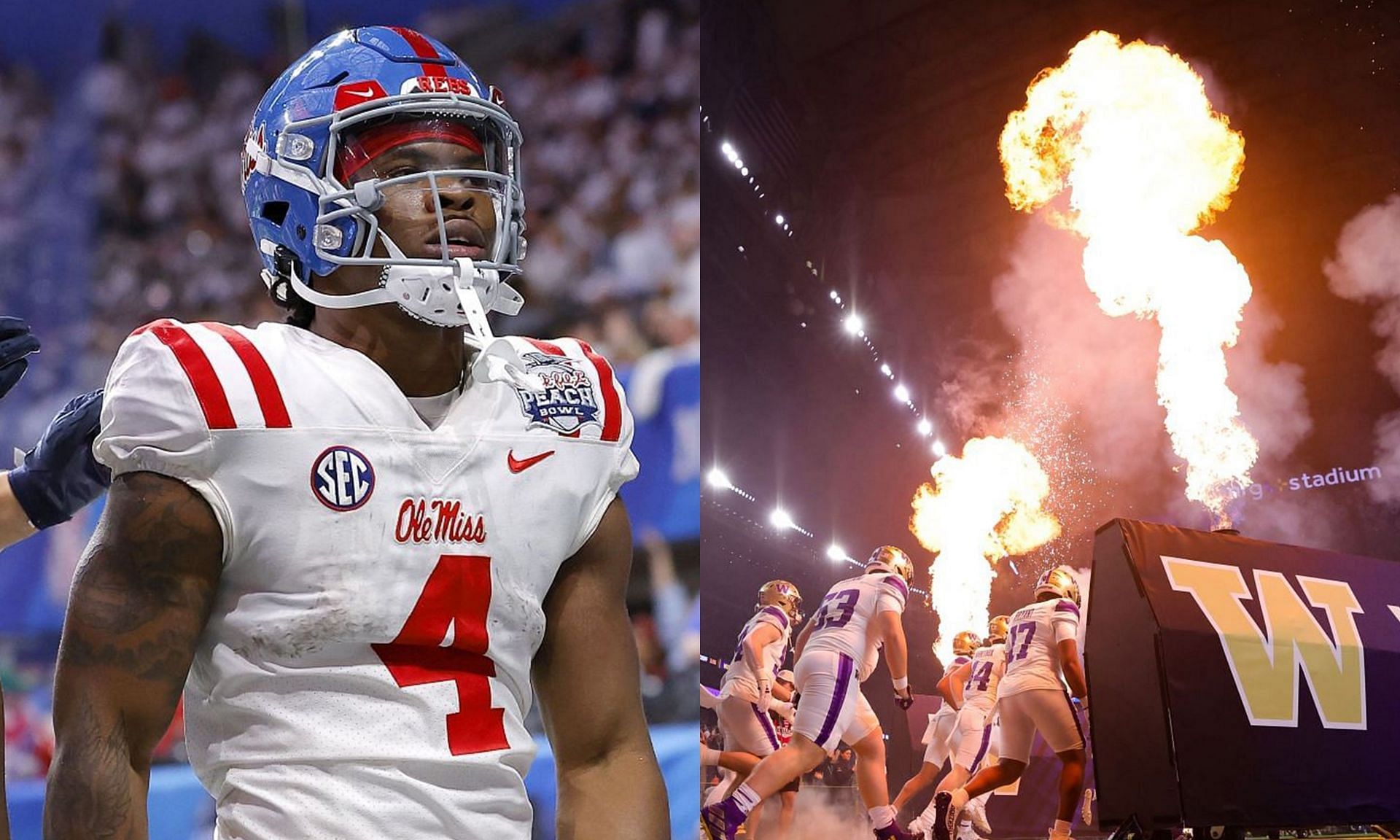 Ohio State fans cheer Quinshon Judkins, rival Michigan wins National Championship.