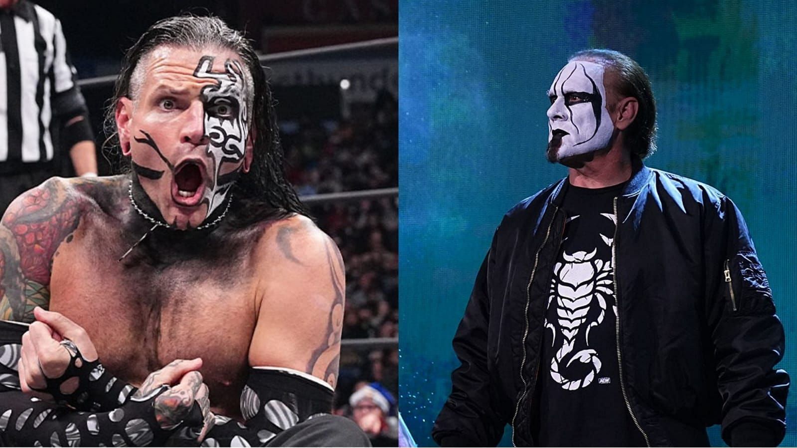 Jeff Hardy and Sting are former WWE Superstars