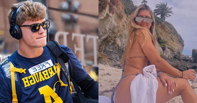 IN PHOTOS: J.J. McCarthy and longtime partner Katya Kuropas get engaged following adorable proposal by $1,600,000 NIL-valued ex-Michigan QB
