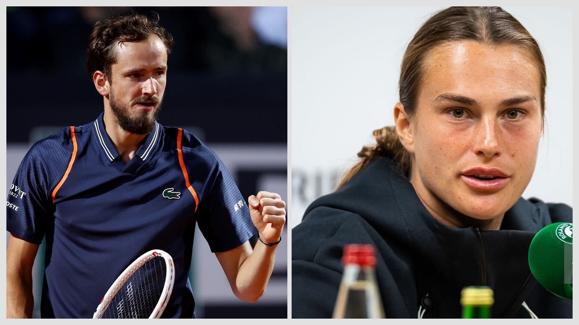 Aryna Sabalenka has reacted to Daniil Medvedev