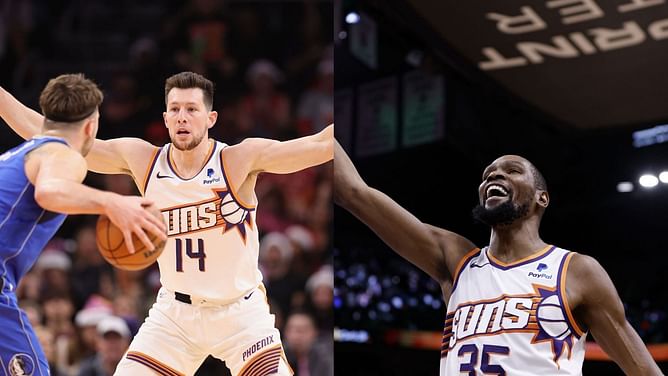WATCH: Drew Eubanks deftly evades genital display on camera as Kevin Durant is interviewed after Pacers loss