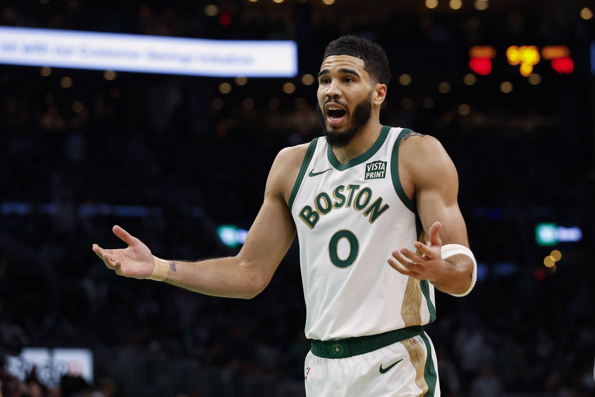 Boston Celtics superstar forward Jayson Tatum